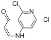 5,7-Dichloro-1h-[1,6]naphthyridin-4-one Structure,863785-66-4Structure