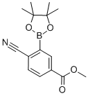 Methyl 4-cyano-3-(4,4,5,5-tetramethyl-1,3,2-dioxaborolan-2-yl)benzoate Structure,863868-26-2Structure