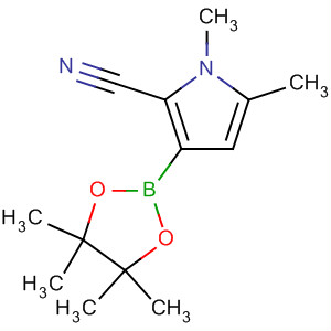 2-Cyano-1,5-dimethylpyrrole-3-boronic acid pinacol ester Structure,863868-49-9Structure