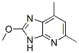 3H-imidazo[4,5-b]pyridine,2-methoxy-5,7-dimethyl- Structure,863877-91-2Structure