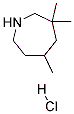 Hexahydro-3,3,5-trimethyl-1h-azepine hydrochloride Structure,86404-45-7Structure