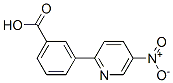 3-(5-Nitropyridin-2-yl)benzoic acid Structure,864075-95-6Structure