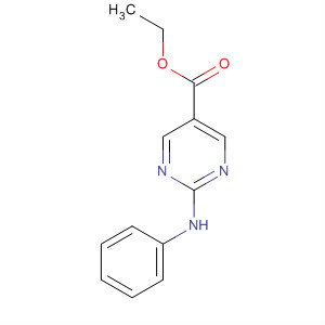 2-(苯基氨基)嘧啶-5-羧酸乙酯結(jié)構(gòu)式_864172-93-0結(jié)構(gòu)式