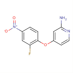 4-(2-Fluoro-4-nitro-phenoxy)pyridin-2-amine Structure,864244-67-7Structure