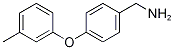 4-(3-Methylphenoxy)benzenemethanamine Structure,864263-07-0Structure