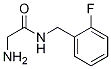 2-Amino-n-(2-fluoro-benzyl)-acetamide Structure,864273-29-0Structure