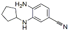 Benzonitrile,4-amino-3-(cyclopentylamino)- (9ci) Structure,864275-10-5Structure