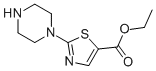 2-Piperazin-1-ylthiazole-5-carboxylic acid ethyl ester Structure,864277-03-2Structure