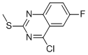 4-氯-6-氟-2-(甲基硫代)-喹唑啉結(jié)構(gòu)式_864293-08-3結(jié)構(gòu)式