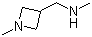 N-methyl-(1-methylazetidin-3-yl)methanamine Structure,864350-83-4Structure