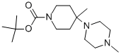 1-Boc-4-methyl-4-(4-methylpiperazin-1-yl)piperidine Structure,864369-94-8Structure