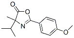 5(4H)-oxazolone,2-(4-methoxyphenyl)-4-methyl-4-(1-methylethyl)- Structure,864376-54-5Structure