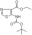 Ethyl 5-(tert-butoxycarbonylamino)thiazole-4-carboxylate Structure,864436-92-0Structure