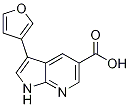 1H-pyrrolo[2,3-b]pyridine-5-carboxylic acid, 3-(3-furanyl)- Structure,864681-22-1Structure