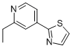 2-Ethyl-4-thiazol-2-yl-pyridine Structure,864684-97-9Structure