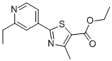 2-(2-Ethyl-pyridin-4-yl)-4-methyl-thiazole-5-carboxylic acid ethyl ester Structure,864684-98-0Structure