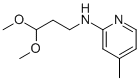 (3,3-Dimethoxy-propyl)-(4-methyl-pyridin-2-yl)-amine Structure,864685-04-1Structure