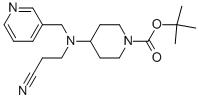 1-Boc-4-[(2-cyano-ethyl)-pyridin-3-ylmethyl-amino]-piperidine Structure,864685-09-6Structure