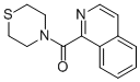 Isoquinolin-1-yl-thiomorpholin-4-yl-methanone Structure,864685-18-7Structure