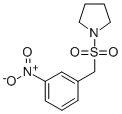 1-(3-Nitro-phenylmethanesulfonyl)-pyrrolidine Structure,864685-23-4Structure