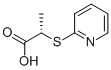 (S)-2-(pyridin-2-ylsulfanyl)-propionic acid Structure,864754-02-9Structure