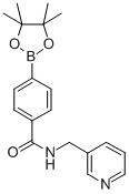 N-pyridin-3-ylmethyl-4-(4,4,5,5-tetramethyl-[1,3,2]dioxaborolan-2-yl)-benzamide Structure,864754-24-5Structure