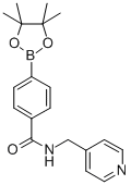 N-pyridin-4-ylmethyl-4-(4,4,5,5-tetramethyl-[1,3,2]dioxaborolan-2-yl)-benzamide Structure,864754-25-6Structure