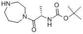 (S)-(2-[1,4]二氮雜環(huán)庚烷-1-基-1-甲基-2-氧代-乙基)-氨基甲酸叔丁酯結(jié)構(gòu)式_864754-27-8結(jié)構(gòu)式