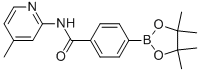 N-(4-methyl-pyridin-2-yl)-4-(4,4,5,5-tetramethyl -[1,3,2]dioxaborolan-2-yl)-benzamide Structure,864754-46-1Structure