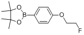 2-[4-(2-氟-乙氧基)-苯基]-4,4,5,5-四甲基 -[1,3,2]二噁硼烷結(jié)構(gòu)式_864754-47-2結(jié)構(gòu)式