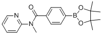 N-methyl-n-pyridin-2-yl-4-(4,4,5,5-tetramethyl-[1,3,2]dioxaborolan-2-yl)-benzamide Structure,864759-39-7Structure