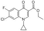 7-Chloro-1-cyclopropyl-6-fluoro-4-oxo-1,4-dihydro-quinoline-3-carboxylicacidethylester Structure,86483-54-7Structure