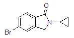 5-Bromo-2-cyclopropylisoindolin-1-one Structure,864866-56-8Structure