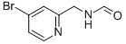 N-((4-bromopyridin-2-yl)methyl)formamide Structure,865156-49-6Structure