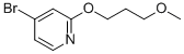 4-Bromo-2-(3-methoxypropoxy)pyridine Structure,865156-55-4Structure