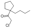 (9ci)-1-(1-丁基環(huán)戊基)-2-氯-乙酮結(jié)構(gòu)式_86518-88-9結(jié)構(gòu)式