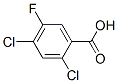 2,4-Dichloro-5-fluorobenzoic acid Structure,86522-89-6Structure