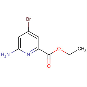 6-氨基-4-溴吡啶甲酸乙酯結構式_865604-39-3結構式