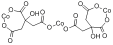 Cobalt(Ⅱ)Citrate Dihydrate Structure,866-81-9Structure