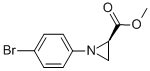 (R)-methyl 1-(4-bromophenyl)aziridine-2-carboxylate Structure,866030-59-3Structure