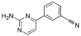 3-(2-Amino-4-pyrimidinyl)benzenecarbonitrile Structure,866054-26-4Structure