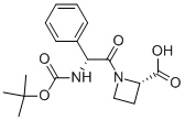 (2S,2r)-1-(2-n-boc-氨基-2-苯基-乙?；?-氮雜丁烷-2-羧酸結(jié)構(gòu)式_866099-92-5結(jié)構(gòu)式