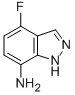 7-Amino-4-fluoroindazole Structure,866144-03-8Structure