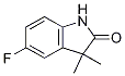 3,3-Dimethyl-5-fluorooxindole Structure,866209-99-6Structure