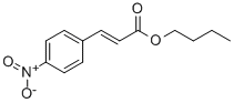 (E)-3-(4-硝基-苯基)-丙烯酸丁酯結構式_86622-84-6結構式