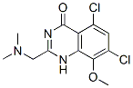 4(1H)-quinazolinone,5,7-dichloro-2-[(dimethylamino)methyl]-8-methoxy- (9ci) Structure,866244-59-9Structure