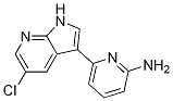 2-Pyridinamine, 6-(5-chloro-1h-pyrrolo[2,3-b]pyridin-3-yl)- Structure,866543-12-6Structure