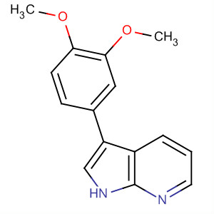 3-(3,4-Dimethoxy-phenyl)-1h-pyrrolo[2,3-b]pyridine Structure,866545-87-1Structure