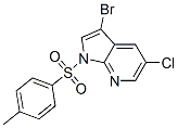 1H-Pyrrolo[2,3-b]pyridine, 3-bromo-5-chloro-1-[(4-methylphenyl)sulfonyl]- Structure,866546-10-3Structure