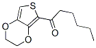 1-Hexanone,1-(2,3-dihydrothieno[3,4-b]-1,4-dioxin-5-yl)- Structure,866547-85-5Structure